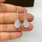 Natural Rainbow Moonstone Necklace and Earrings-925 Sterling Silver Handmade Set-Moonstone Smooth Oval Ring-726 PILWALS