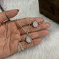 White Moonstone Vintage Necklace-Silver Chain with Pendant-Moonstone Silver Necklace For Woman & Girls-June Birthday Gift-539 PILWALS