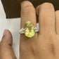 Unique Lemon Quartz Ring-14K Gold Vermil Ring-Anniversary Gift Ring-Quartz Cocktail Ring-Bridal Wedding Ring-749 PILWALS