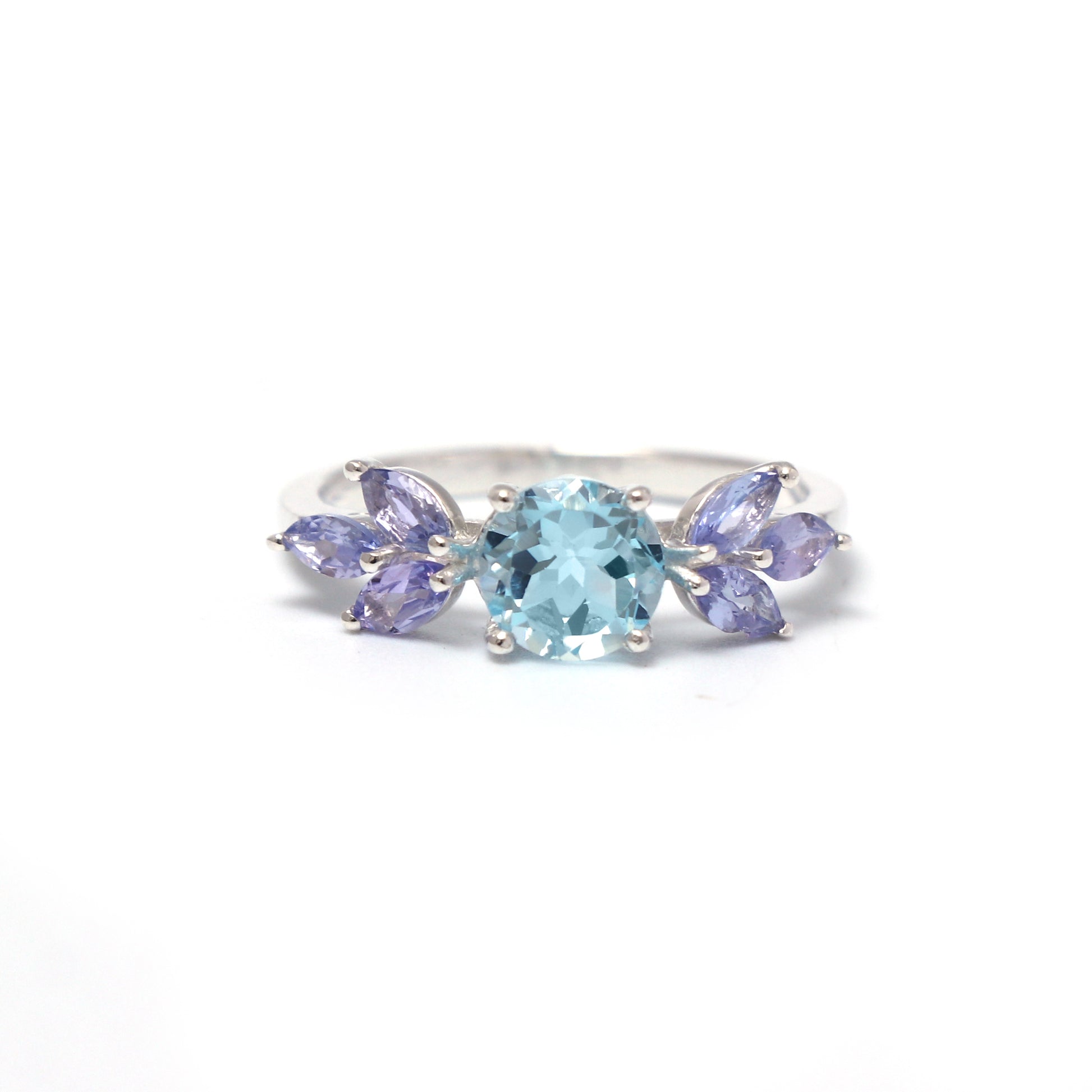 Gourgues Blue Topaz Gemstone Ring-632 PILWALS