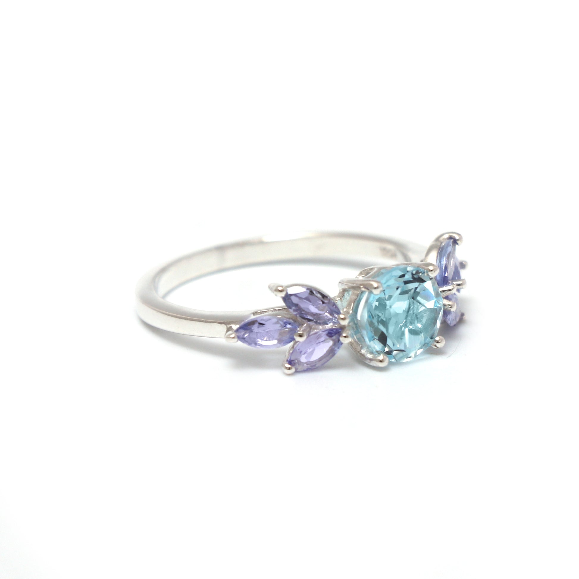 Gourgues Blue Topaz Gemstone Ring-632 PILWALS