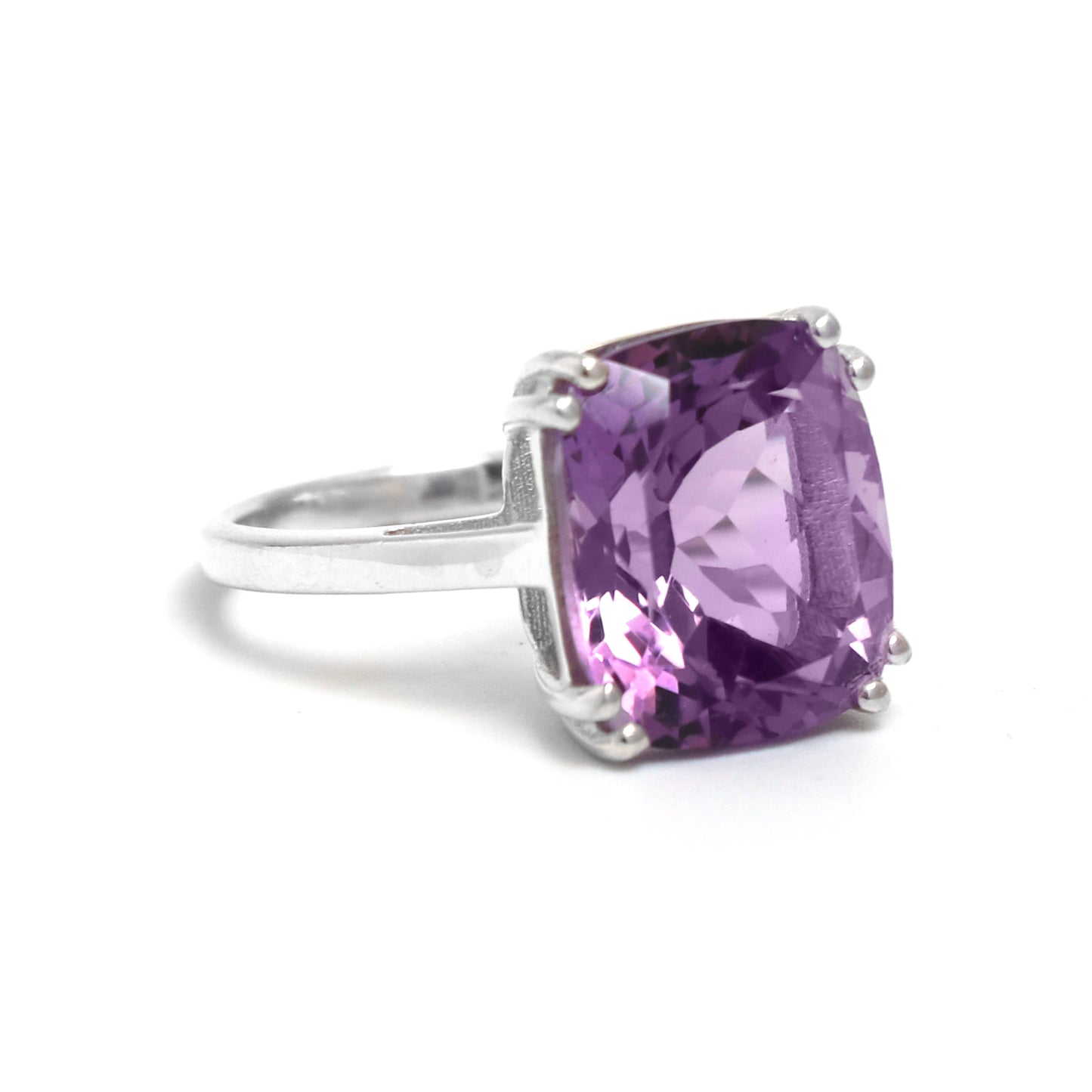 Stunning Purple Amethyst Cocktail Ring-557 PILWALS